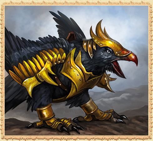 Golden Feather Korvus