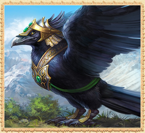 Light-winged Korvus